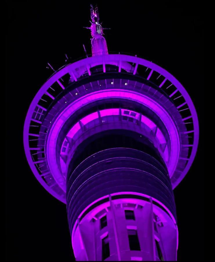 Skytower View And Seaview 2 Bedroom Apartment Auckland Buitenkant foto
