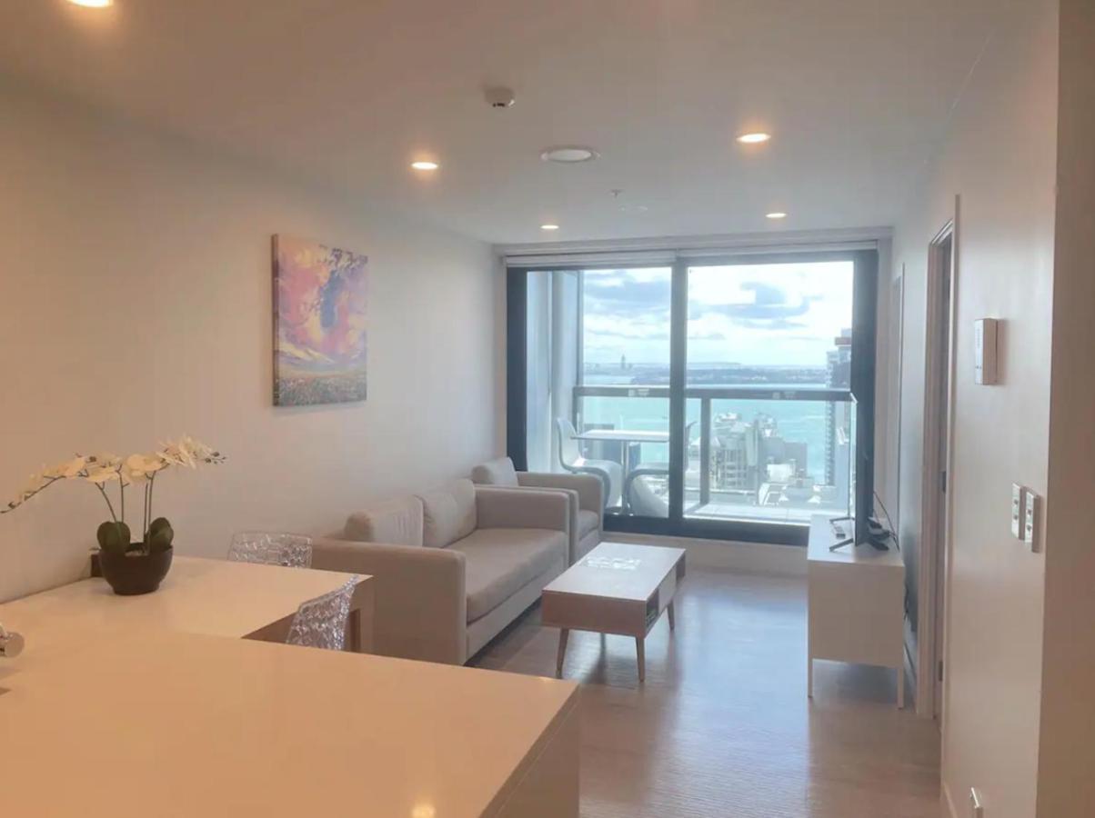 Skytower View And Seaview 2 Bedroom Apartment Auckland Buitenkant foto